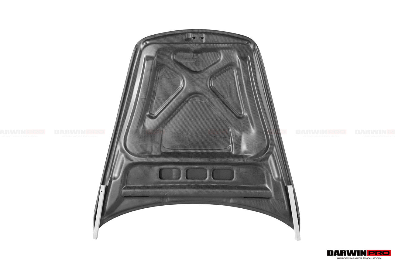 2005-2012 Porsche 911 997 Carrera & S & 4S & Turbo & 06-12 Cayman 987 Partial Carbon Fiber Hood DarwinPRO (GT2RS)