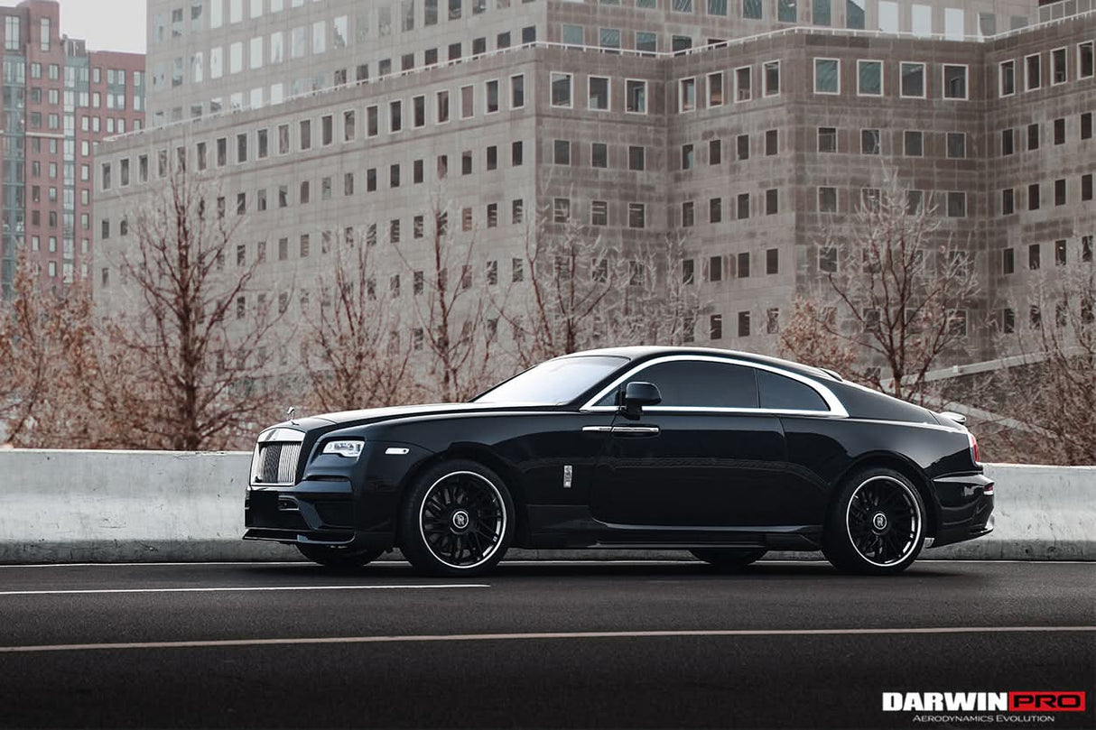 DarwinPRO 2016-2021 Rolls-Royce Wraith BKSS Style Carbon Fiber Side Skirts