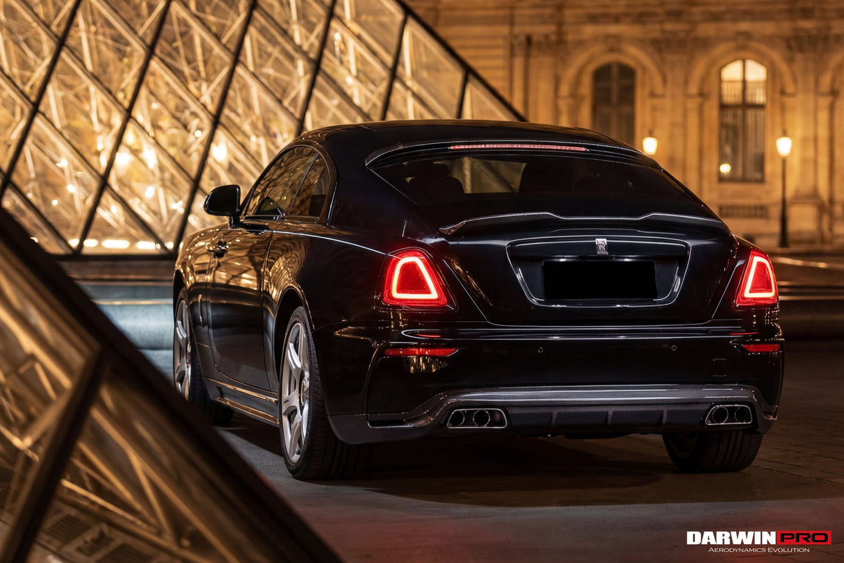 DarwinPRO 2016-2020 Rolls-Royce Wraith BKSS Style Carbon Fiber Roof Spoiler