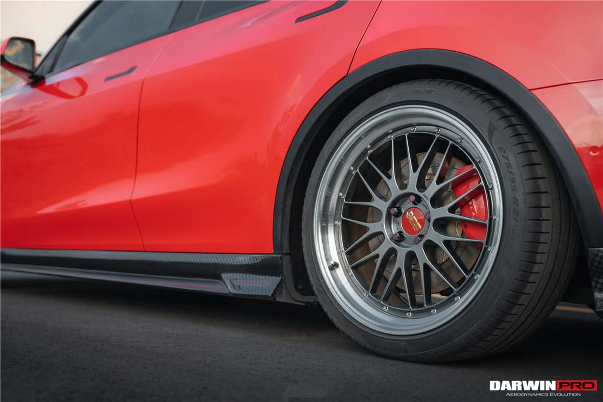 2020-2024 Tesla Model Y IMP Performance Carbon Fiber Side Skirts