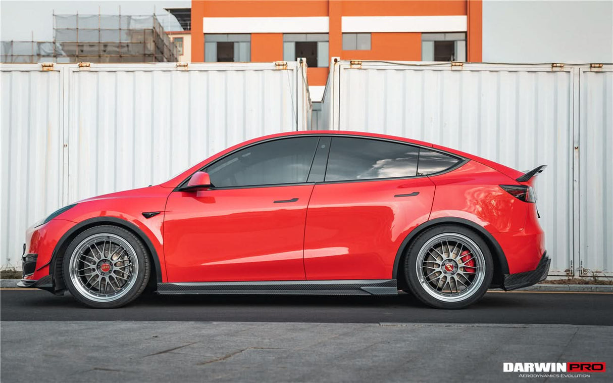2020-2024 Tesla Model Y IMP Performance Carbon Fiber Side Skirts