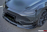 2020-2024 Tesla Model Y IMP Performance Carbon Fiber Front Bumper Grille