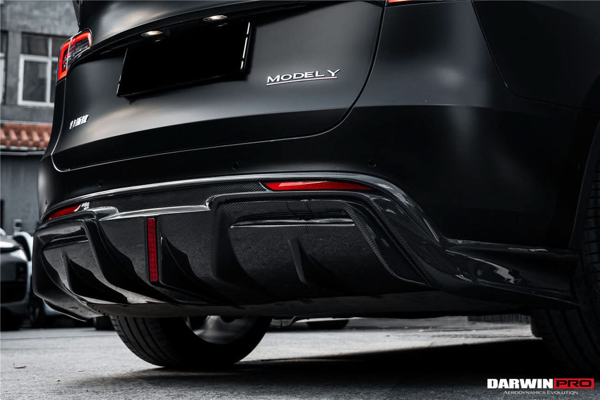 2020-2024 Tesla Model Y IMP Performance Carbon Fiber Rear Diffuser
