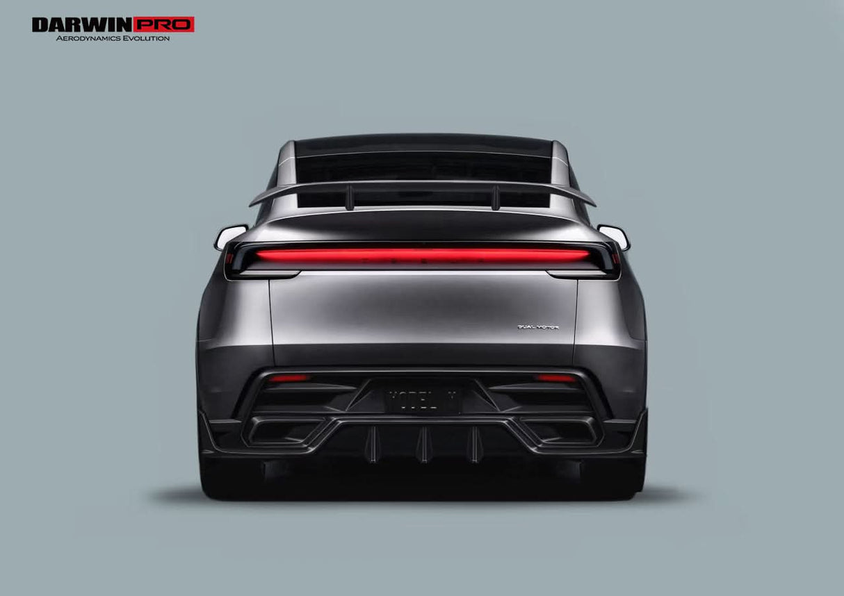2025-UP Tesla Model Y Refresh OX Style Autoclave Carbon Fiber Bodykit