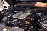 2019-UP Audi RS6 Avant C8 | RS7 C8 Quattro Dry Carbon Fiber Engine Cover Replacement DarwinPRO (OEM)
