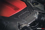2019-UP Audi RS6 Avant C8 | RS7 C8 Quattro Dry Carbon Fiber Engine Cover Replacement DarwinPRO (OEM)