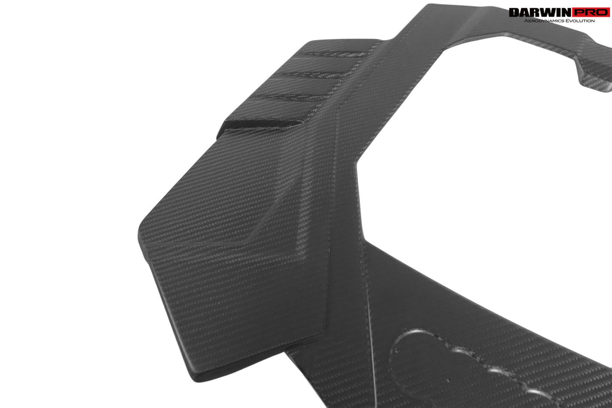 2019-UP Audi RS6 Avant C8 | RS7 C8 Quattro Dry Carbon Fiber Engine Cover Replacement DarwinPRO (OEM)