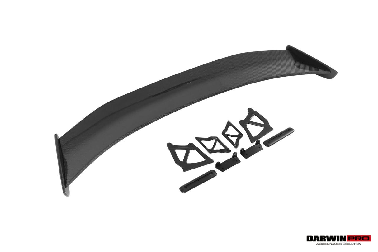 DarwinPRO 2012-2025 Porsche 718 | 981 Cayman | Boxster BKSS Style Carbon Fiber Trunk Spoiler