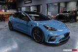 2017-2023 Tesla Model 3 IMP Performance Partial Carbon Fiber Front Bumper