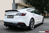 2021-2023 Tesla Model 3 IMP Performance Partial Carbon Fiber Rear Bumper