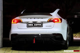 2021-2023 Tesla Model 3 IMP Performance Partial Carbon Fiber Rear Bumper