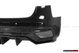 2021-2023 Tesla Model 3 IMP Performance Partial Carbon Fiber Rear Bumper