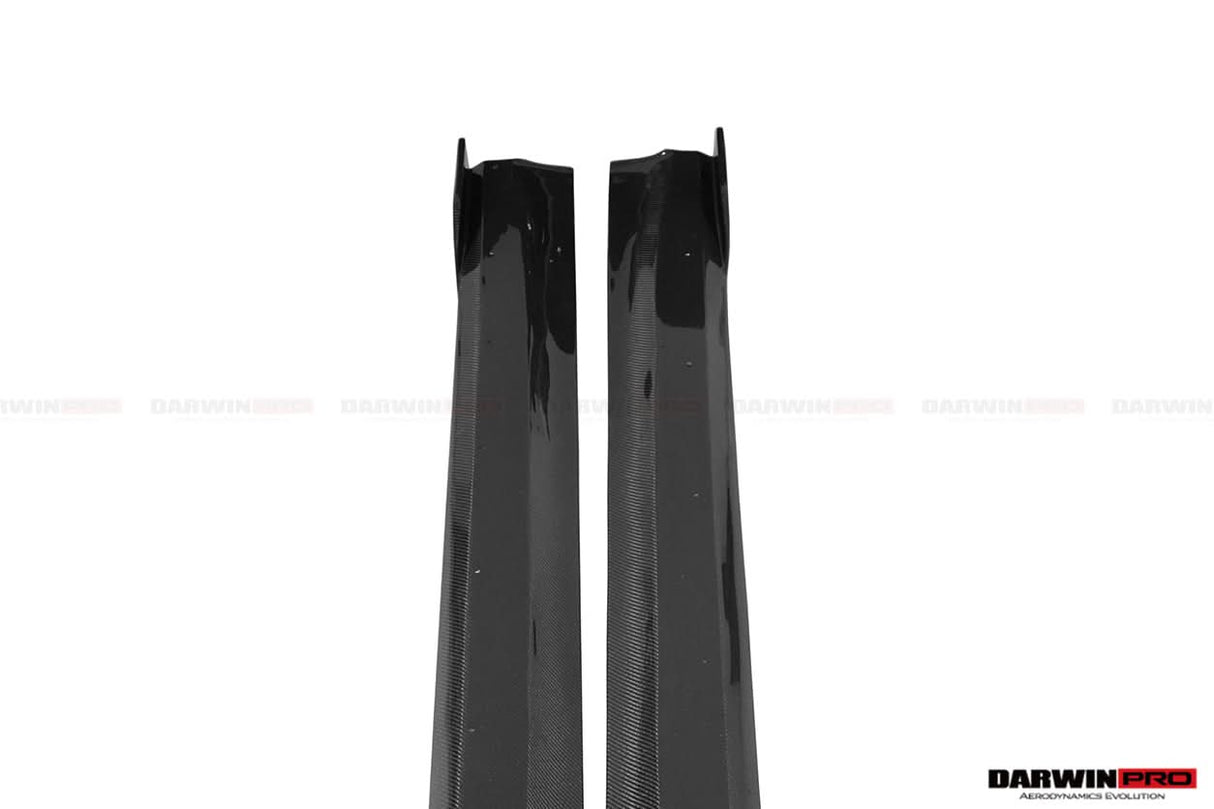 2017-2026 Tesla Model 3 IMP Performance Carbon Fiber Side Skirts With Under Board | Fits Model 3, Model 3 Highland RWD AWD, Performance