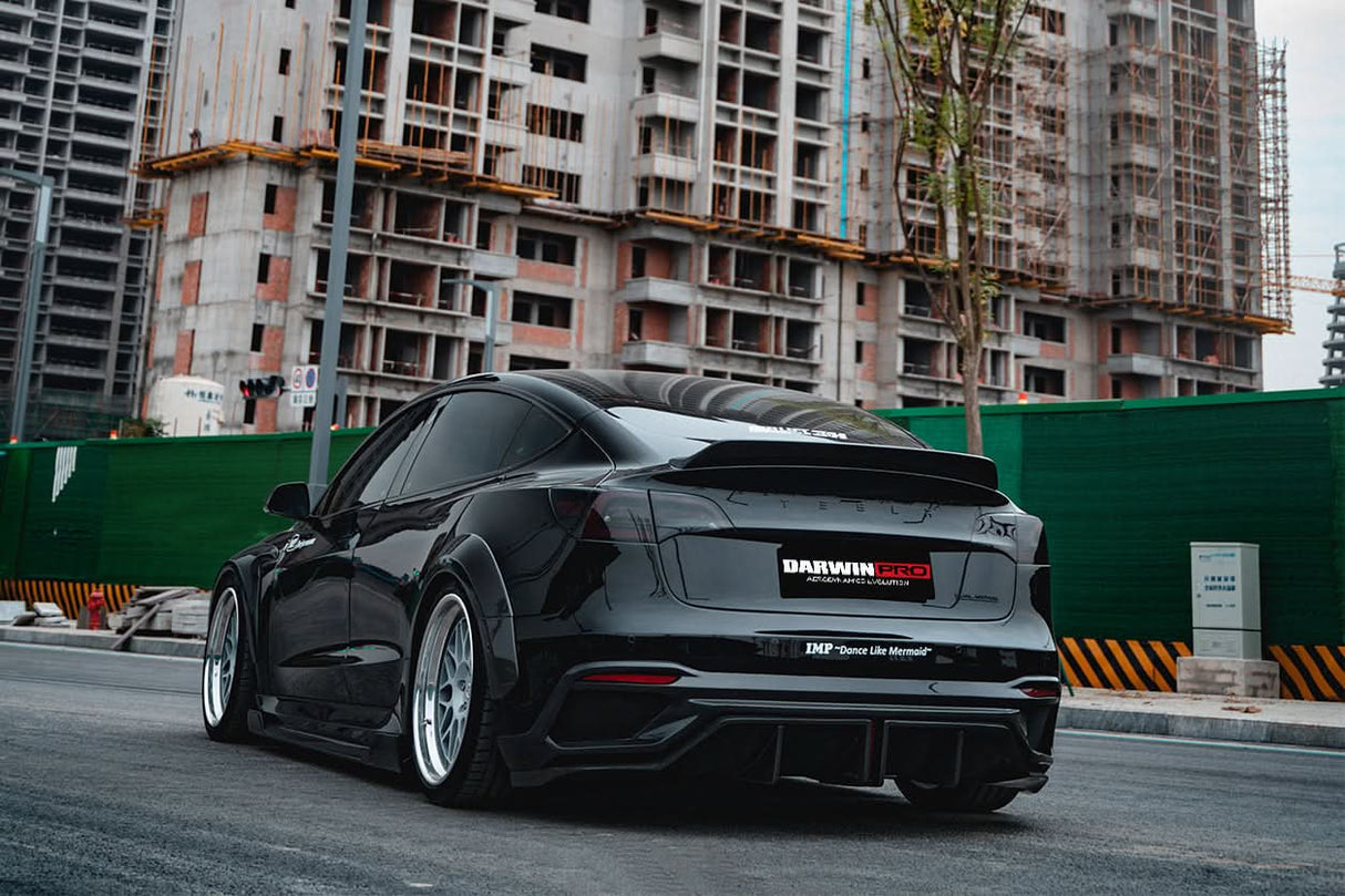 2021-2023 Tesla Model 3 IMP Performance Partial Carbon Fiber Full Body Kit