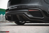 2017-2020 Tesla Model 3 IMP Performance Partial Carbon Fiber Rear Bumper