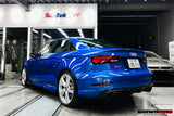 2017-2020 Audi RS3 8V.2 Sedan Only OE Style Carbon Fiber Rear Diffuser