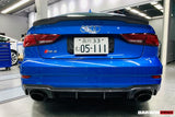 2017-2020 Audi RS3 8V.2 Sedan Only OE Style Carbon Fiber Rear Diffuser