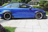 2013-2016 Audi S3 & A3 Sline Sedan BKSS Style Wide Fender Flare