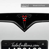 Deadpool Tesla Emblem Decals (Front + Back) | Model S
