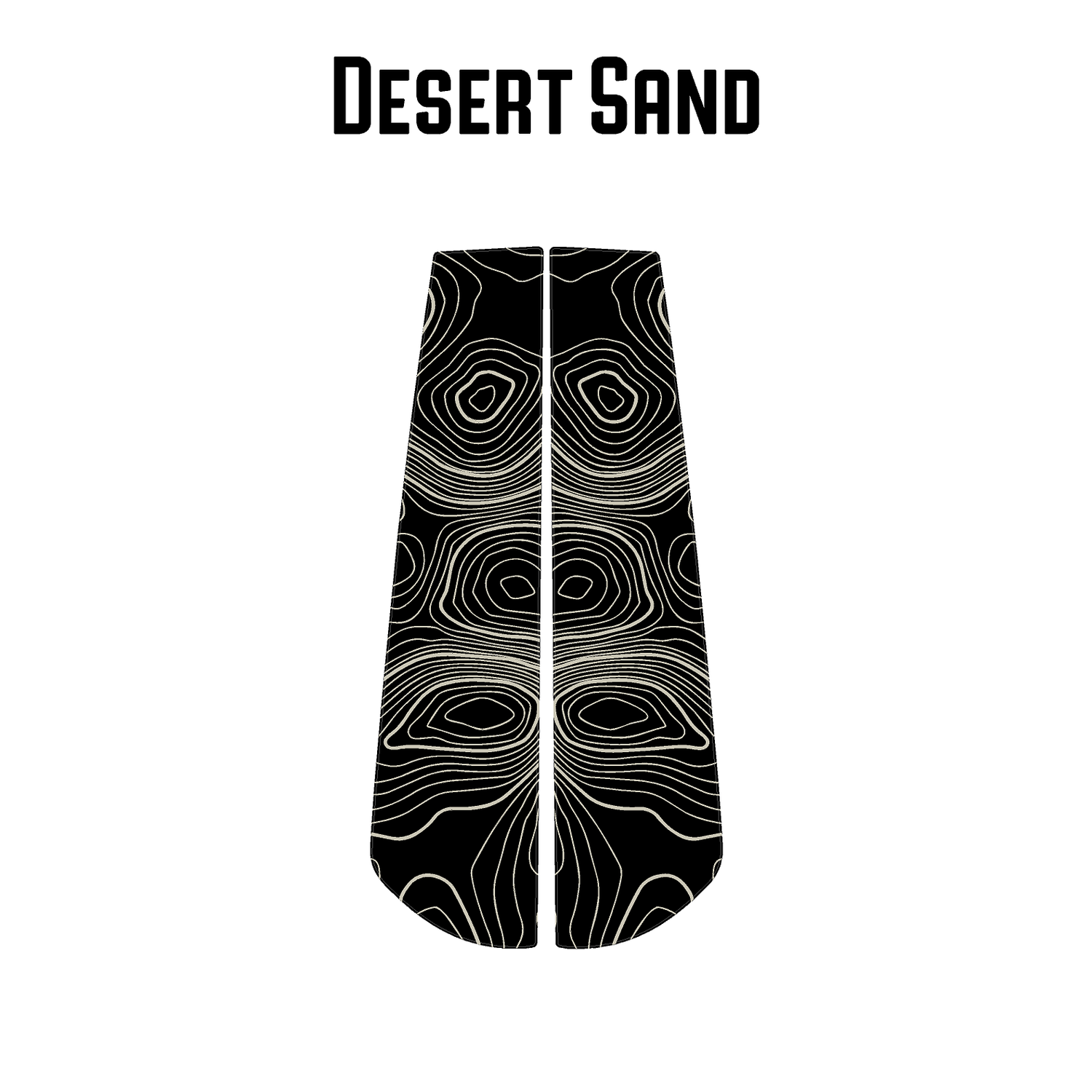 Topographic Sliding Rear Window Trim Overlays - 2025+ 4Runner