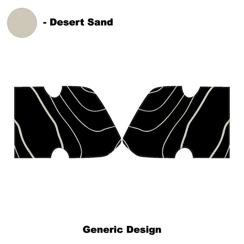 Interior Door Cup Protector Kit - 2021+ Bronco