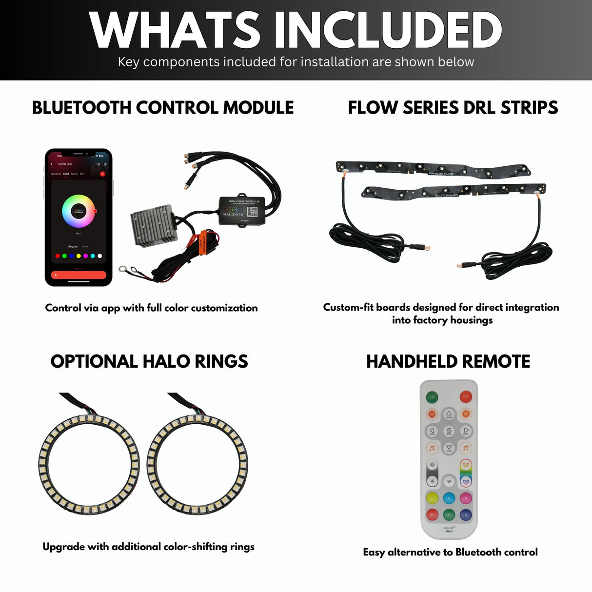 Dodge Durango Multicolor DRL Boards (2014-2020)