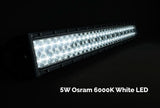 32" Lower Bumper Hidden LED Light Bar Brackets Kit For 2014-2021 Toyota Tundra