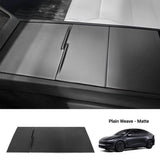 Dry Carbon Fiber Center Console Cover For Model Y Juniper / Model 3 Highland / Model YL