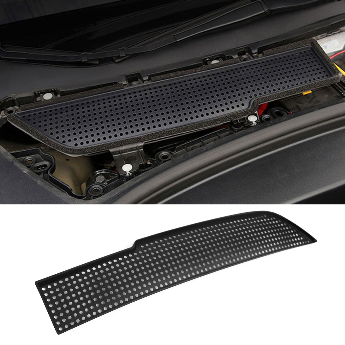 2017-2020 Tesla Model 3 Black Air Vent Cover Intake Inlet Grille ABS