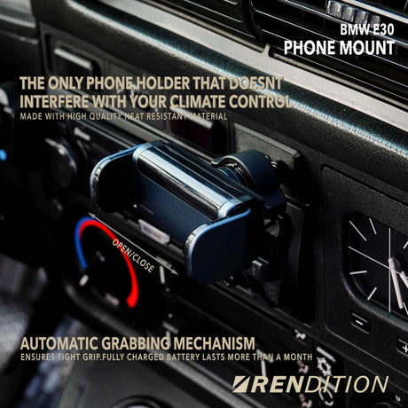 BMW E30 PHONE MOUNT - K2 Industries