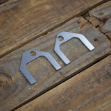 Reinforcement Plates, Front Swaybar - E30