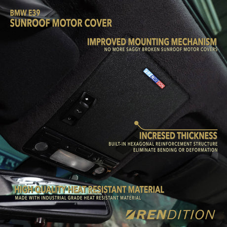 BMW E39 SUNROOF MOTOR COVER - K2 Industries
