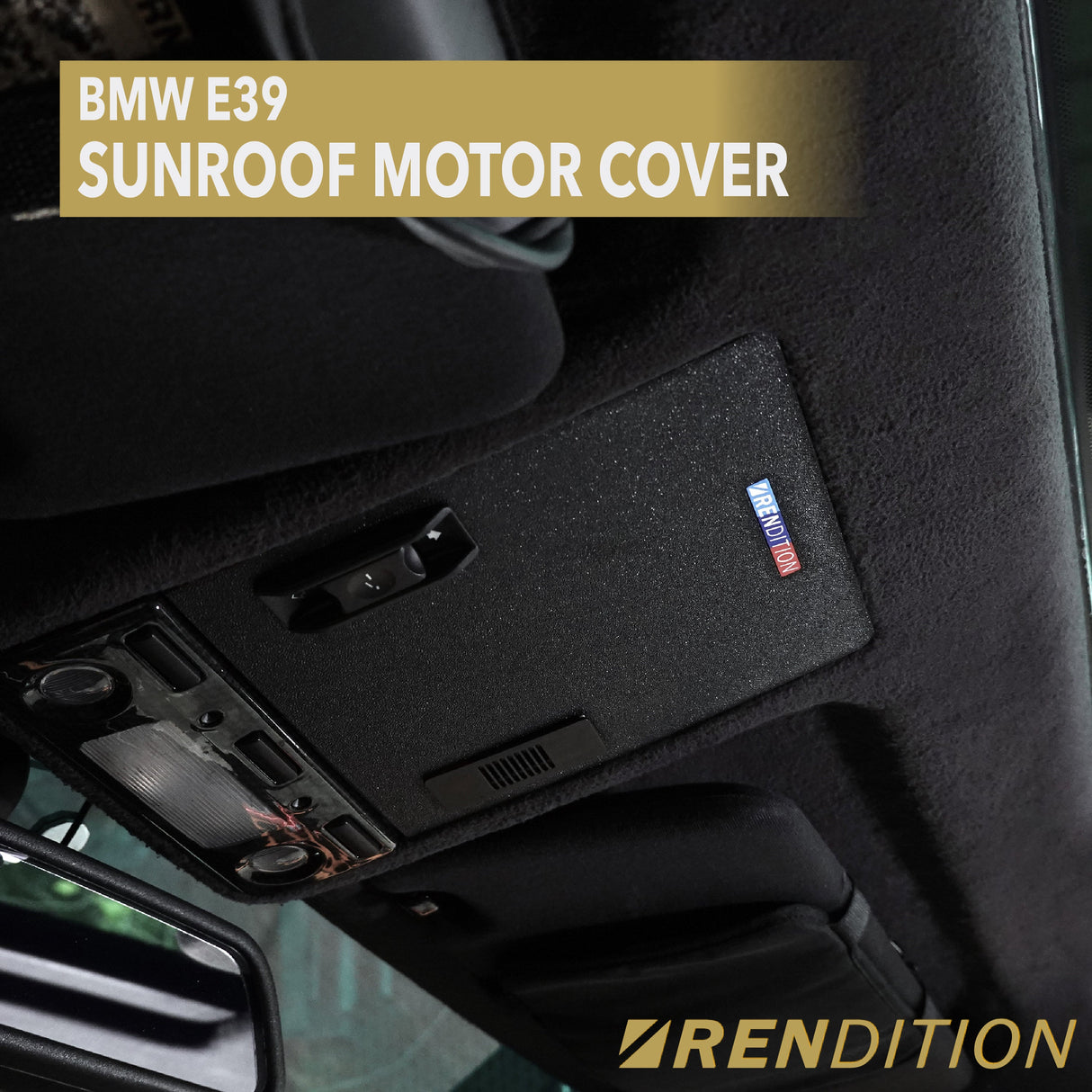 BMW E39 SUNROOF MOTOR COVER - K2 Industries
