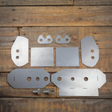 Reinforcement Plates, Rear Subframe/Chassis - E46