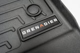 "Grenadier" Weathertech Floor Mat Logo (Etched Acrylic) - Universal