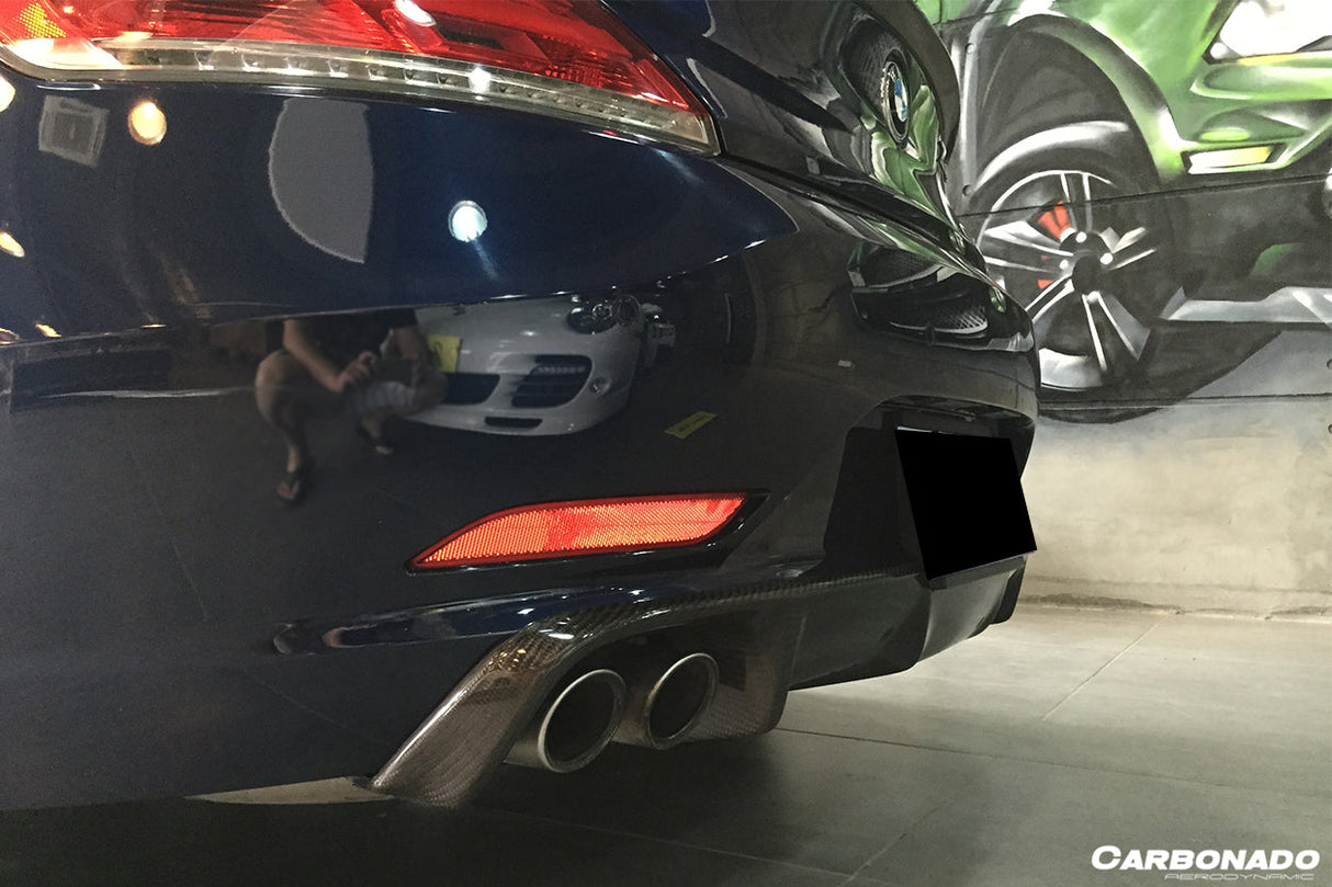 2009-2016 BMW Z4 E89 D3 Style Carbon Fiber Rear Lip