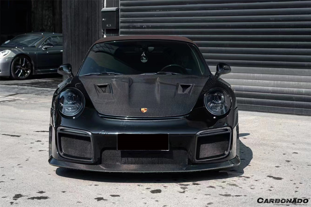 2012-2015 Porsche 911 991.1 Carrera  Targa S 4 4s GT3 Convert GT2RS Style Front Bumper