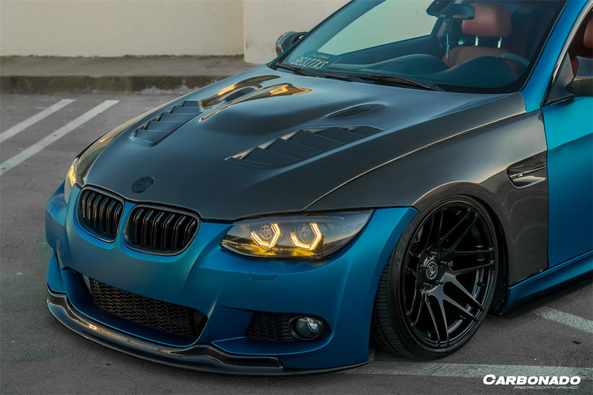 2011-2013 BMW 3 Series E92 E93 LCI SIB Style Carbon Fiber Hood