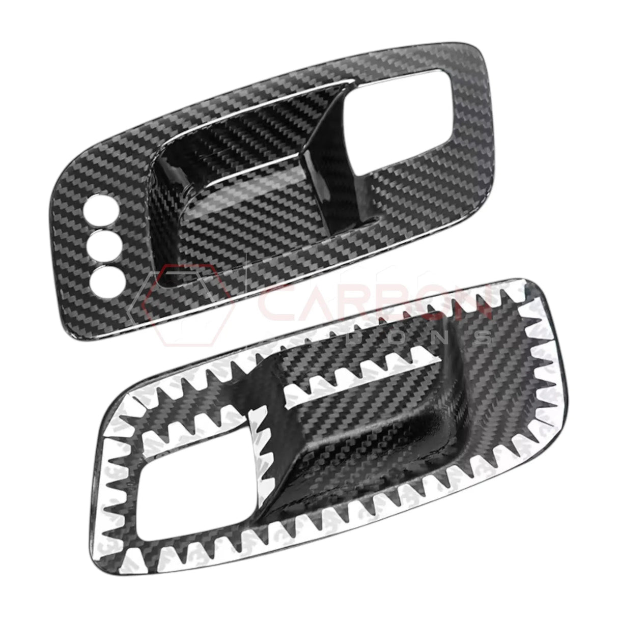 Dodge Charger 2015-2023 Carbon Fiber Door Handle Trim Covers