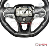 Dodge SRT Charger Challenger Durango 2015+ Carbon Fiber Bottom Lower Steering Wheel Trim Cover