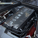 2020-2025 Chevy Corvette C8 6.2L LT2 Engine Cover Dry Carbon Fiber