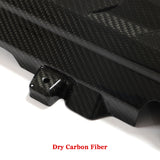 2020-2025 Chevy Corvette C8 6.2L LT2 Engine Cover Dry Carbon Fiber