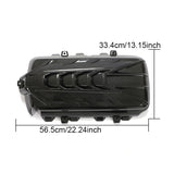 2020-2025 Chevy Corvette C8 6.2L LT2 Engine Cover Dry Carbon Fiber