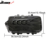 2020-2025 Chevy Corvette C8 6.2L LT2 Engine Cover Dry Carbon Fiber
