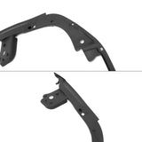 Engine Bay Side Panel Covers for Honda Civic 2022-2026 Unpainted Black PP