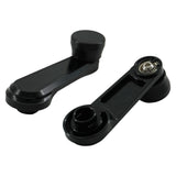 Silver Billet Window Crank Handle For Honda Acura Integra EK Del Sol K20 K24 B16 2PC