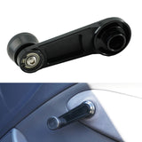 Silver Billet Window Crank Handle For Honda Acura Integra EK Del Sol K20 K24 B16 2PC