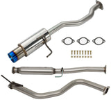 4.5” Stainless Steel Catback Exhaust Muffler For Honda Civic Hatch 76mm 92-95 EG