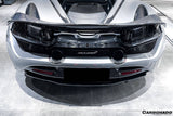 2017-2022 McLaren 720S OEM Style Dry Carbon Fiber Rear Bumper Upper Exhaust Valance Panel