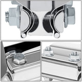 2.5" Lap Joint Exhaust Band Clamp Muffler Sleeve Coupler Stainless Steel